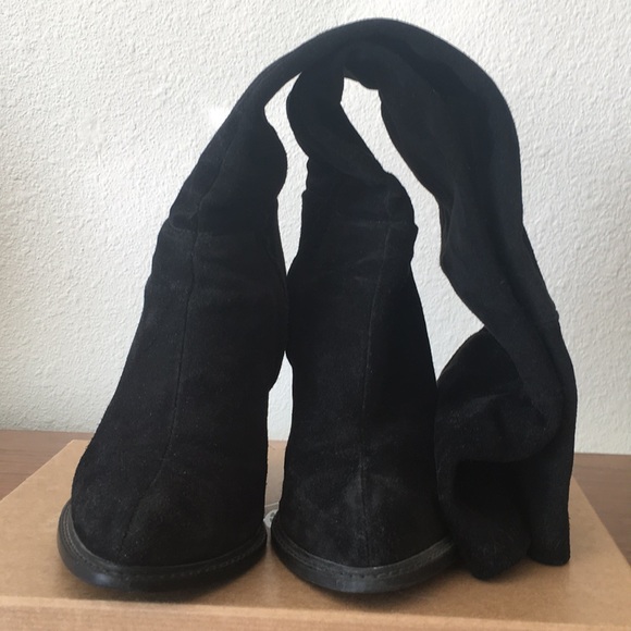 Zara Shoes - Zara genuine suede knee high boots size 6